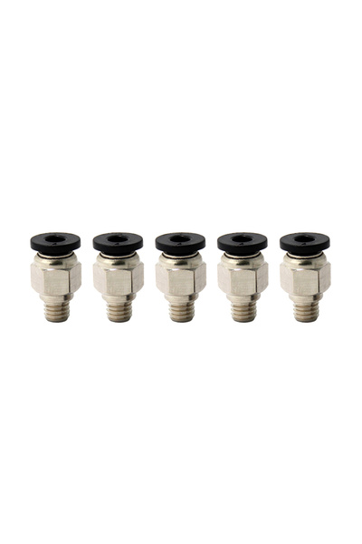 Choice1 5PCS 3D Printer Remote Feeding Tube Connectors 2/5/10 Straight-Throug...