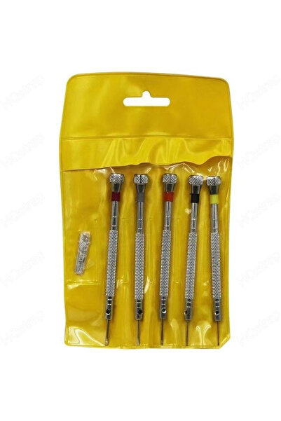 Choice Silver 5pcs Steel Screwdriver 0.8-1.6mm Watch Repair Tool Band Removal...