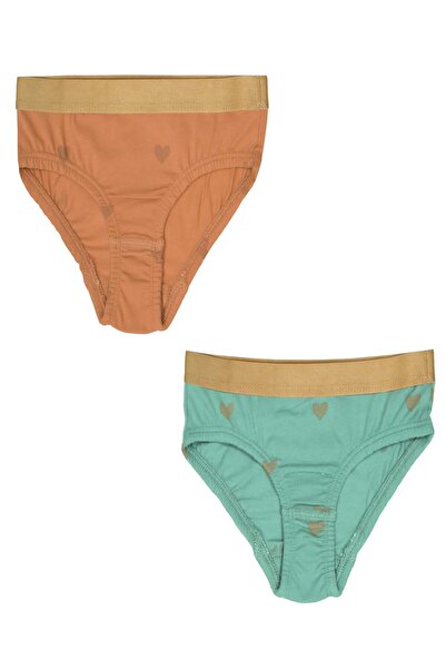 OrganicKid Charmed Kadın Slip Külot 2'li Set