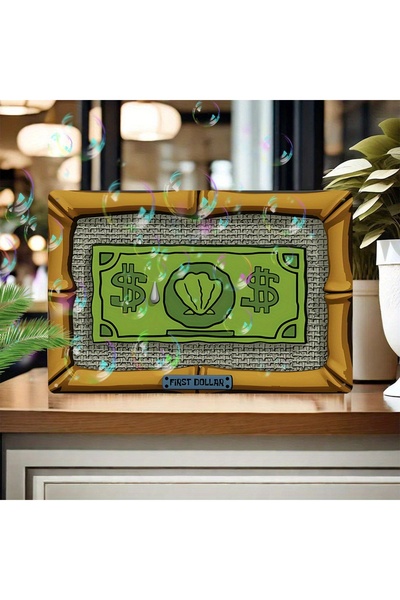 HELLOYOUNG TYA0324 Aluminum First Dollar Wall Decor Vintage Metal Tin Sign fo...