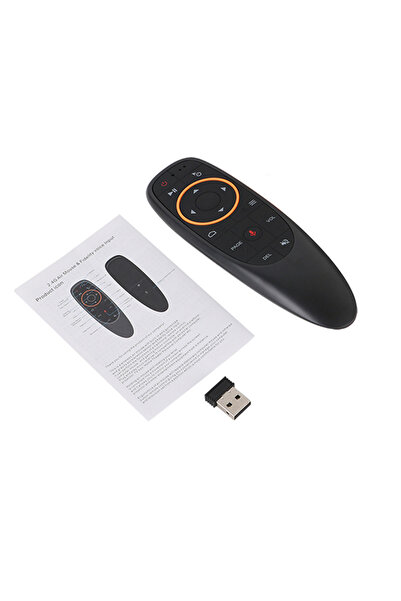 Choice ماوس هوائي بدون إضاءة خلفية مع التحكم الصوتي G10S مع استشعار الجيروسكو...