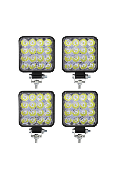Choice 4 PCS 4 PCS 12V LED Light Bar Mini LED Work Light Off Road Spotlight f...