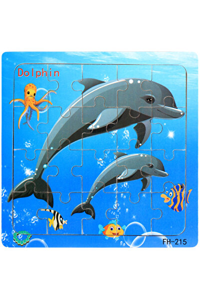 Choice13 FH-215 20piece Wooden Puzzle Cartoon Animals Car Letter Number Patte...