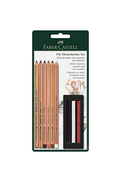 Faber Castell Blister 9 pieces Pitt Monochrome Faber-Castell