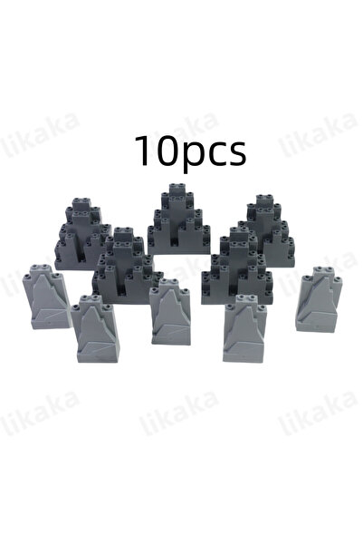 Choice 10pcs 10PCS Mountains Hills MOC Building Blocks Toys Compatible City A...