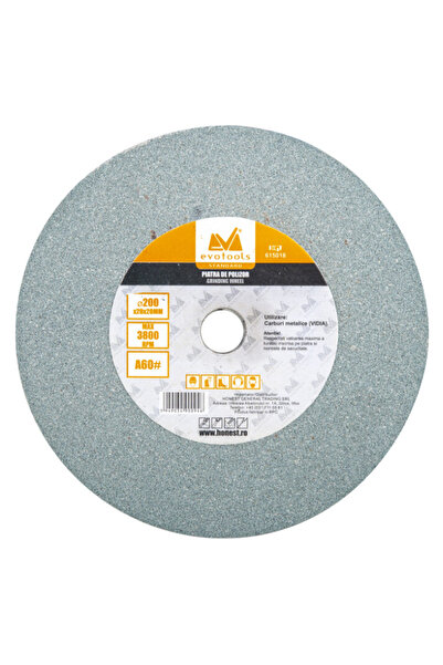 Evotools Piatră de șlefuit verde-VIDIA 20 mm 200 mm 60 20 mm 20 mm