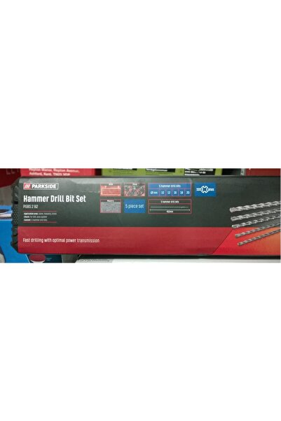 PARKSIDE 5 parçalı beton matkap seti XXL PGBS 2 B2