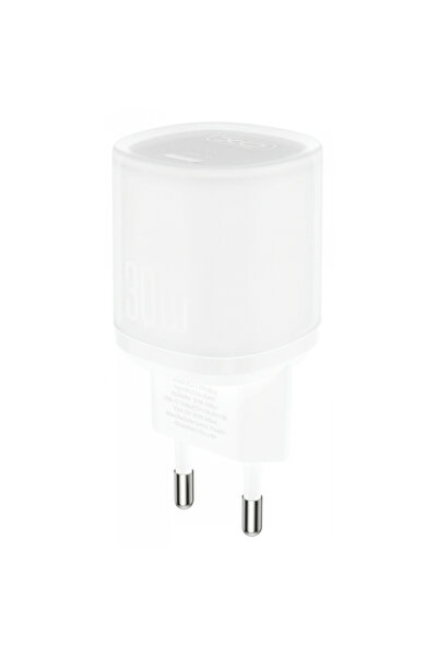XO Design Incarcator Retea L150, 30W, 3A, 1 x USB-C, Alb