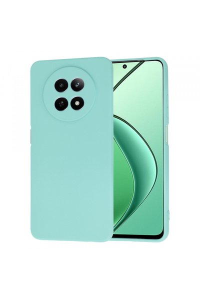 realme Husa pentru 12x / 12, Techsuit, SoftFlex, Turcoaz