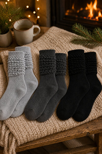 Dore Original Women's 3 Pairs Pilates Yoga Fitness Aerobics Boot Socks Cotton...