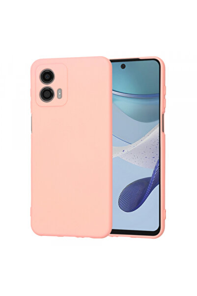 Motorola Husa pentru Moto G53, Techsuit, SoftFlex, Roz Deschis