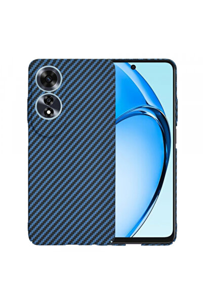 OPPO Husa pentru A60, Techsuit, Carbonite FiberShell, Turcoaz
