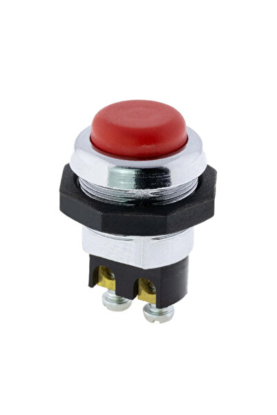 Powermaster IC-180-1 Yaylı 22 Mm Metal 2 Pin Marş - Korna Butonu