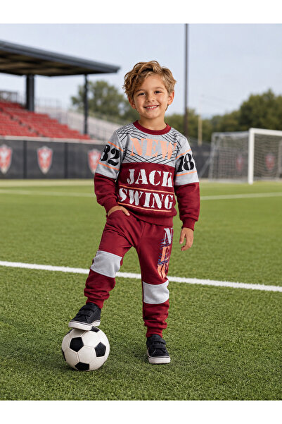 KAMİKAM 2-Piece Tracksuit Set for Boys
