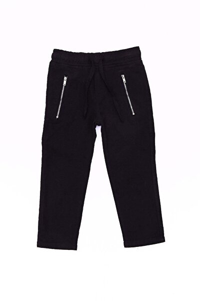 Fulla Moda Beli Bağlamalı Cebi Fermuarlı Unisex Pantolon