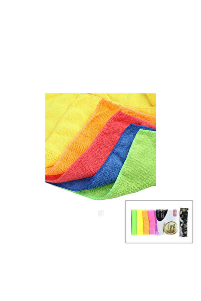 Go İthalat Lavanta 8Pcs Microfiber Cleaning Cloth (5343)