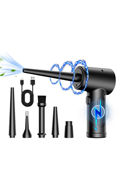 Choice A Wireless Air Duster Compressed Air Blower 51000RPM Air Duster For Co...