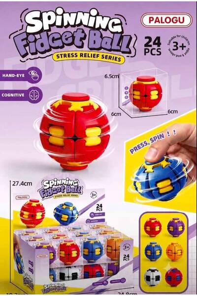 Pofika Spinning Bas Çevir Stres Topu Çarkı Döndürme Stres Giderici stres Masa...