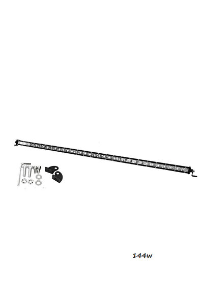 OEM Προβολέας μπάρα LED SLIM Στεγανός 144W 6000K (ΨΥΧΡΟ) 10800Lm IP67 12V/24V...