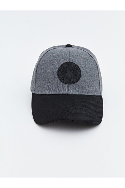 LC Waikiki Nevavm Embroidered Men's Cap Hat with Difference
