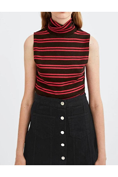 Evendi Bluza, Negru/Rosu