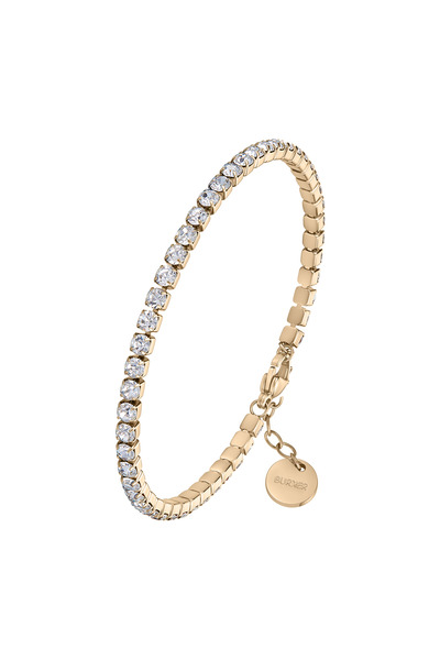 Burker Armband Damen Ava Gold mit Zirkonia-Kristallen