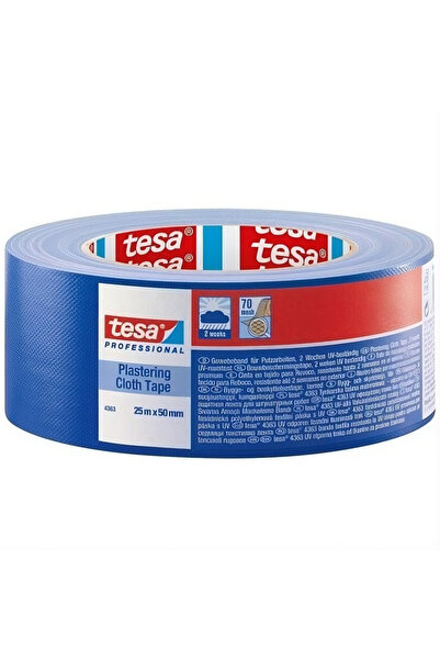 Tesa Bandă adezivă pentru reparații, albastru, 25m x 50mm, - 4688