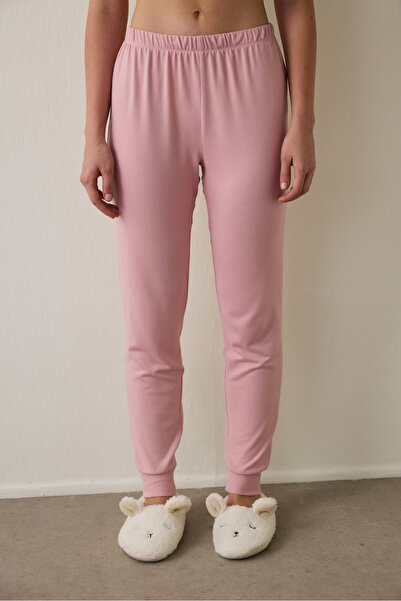 Penti Pembe Tea Party Termal Etkili Pijama Altı