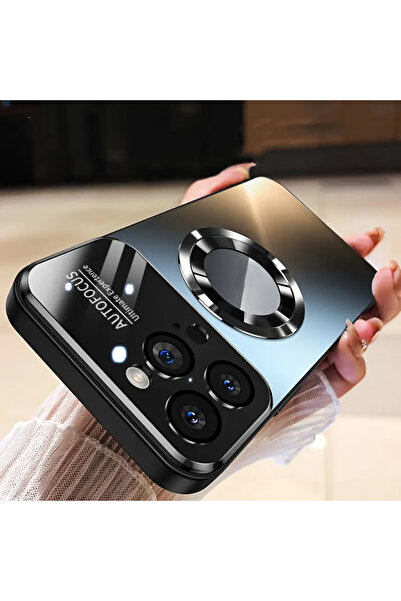 Choice جراب مغناطيسي جديد بلون التيتانيوم المعدني باللون الأسود لهاتف iPhone ...