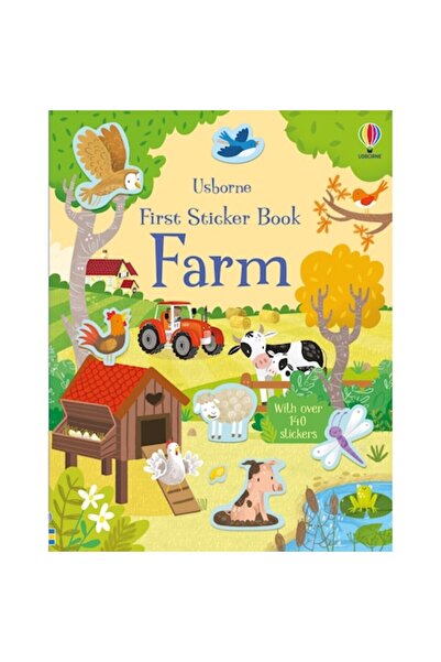 Usborne Children's book - First Sticker Book Farm