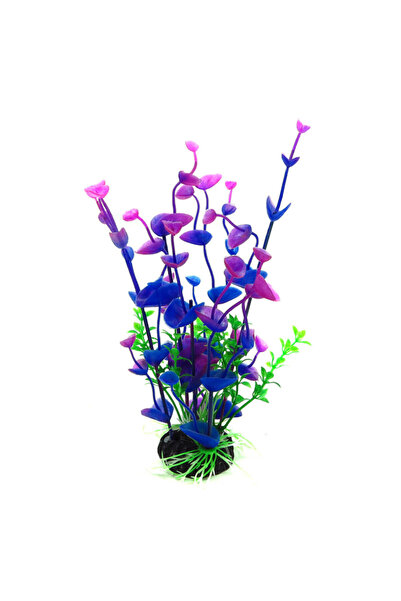 Choice 5x5x19cm PURPLE Purple Flower Artificial Fake Plastic Plant Artificial...