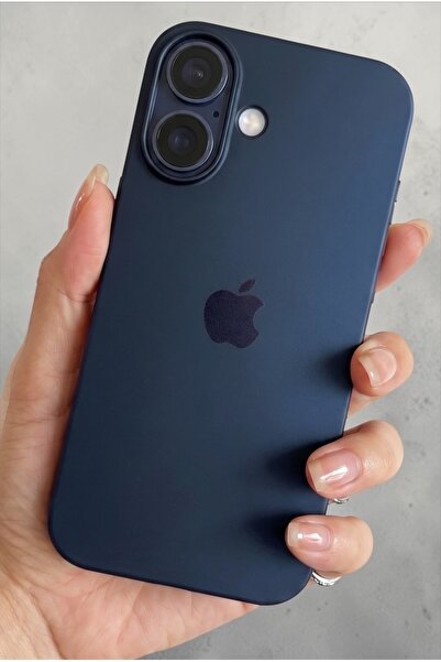 ProNorth Iphone 16 Uyumlu Kılıf Logolu Lansman Soft Yumuşak Içi Kadife Siliko...