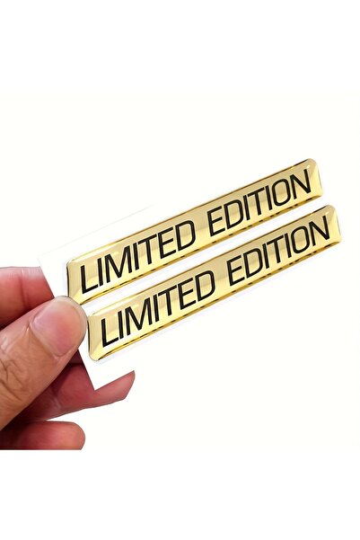 Choice1 Gold 2PCS Limited Edition GOLD 3D Car Body Badge Sticker Trunk Emblem...