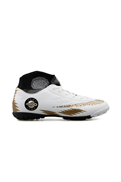 Jump 28366/A White Gold Men's Astroturf Field Shoes White