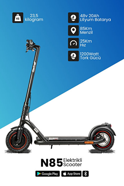 ELECTROLL N85 Elektrikli Scooter | Yenilikçi Teknoloji, Zarif Tasarım, Üstün ...