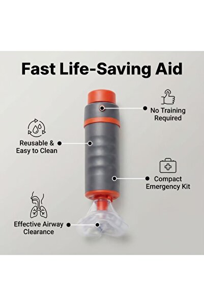 Choice fangyeqi Heimlich Anti Choking Device Throat Negative Pressure Suction...