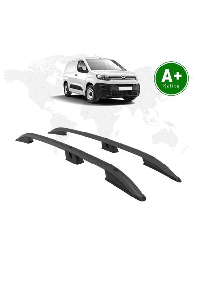 FA OTOMOTİV Citroen Berlingo Panelvan Tavan Çıtası Uzun Şasi 2019 Model Ve Sonrası Siyah