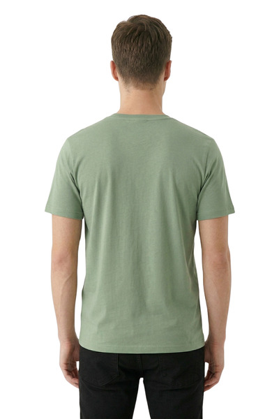 DK DAKSEL Çağla Color Regular Fit Cotton Men's T-Shirt