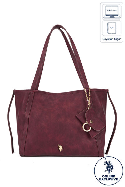U.S. Polo Assn. Burgundy Women's Shoulder Bag Us26224