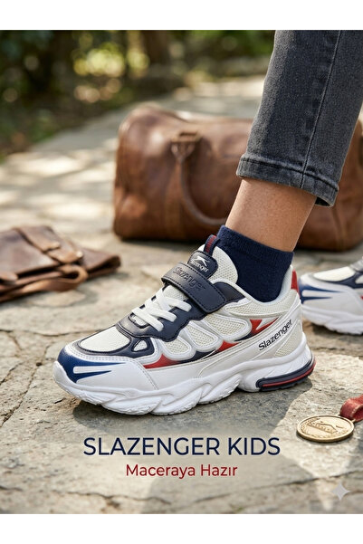 Slazenger أحذية مشي صيفية للأطفال مضادة للعرق ومضادة للانزلاق ولا تسبب الروائ...