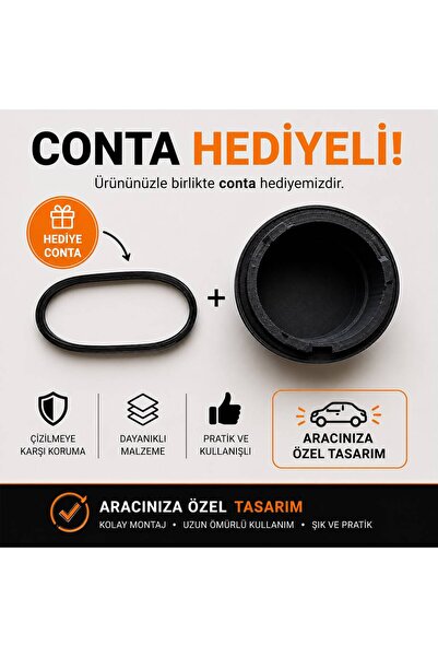Opel Astra K kasa far kapağı 1Adet (TPU Contalı)