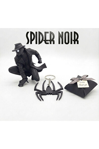 Marchen Collection Spider Noir Örümcek Adam Dekoratif Koleksiyon Figürü, Spid...