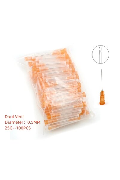 Choice5 100pc Two Side hole 100Pcs Dental Endo Irrigation Needle Tip 25G/27G/...