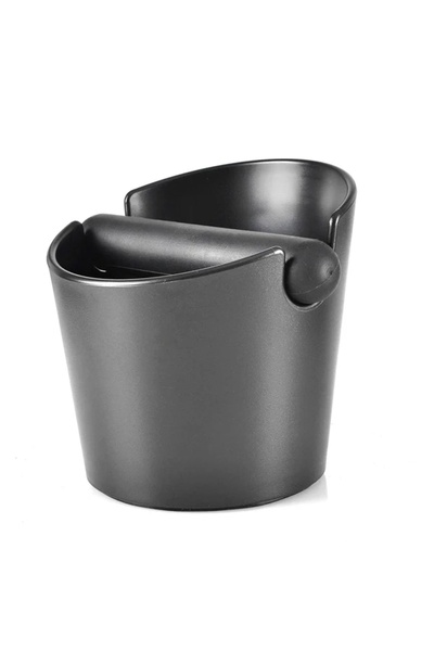 Choice1 Straight Black Coffee Knock Box Espresso Grounds Container Anti Slip ...