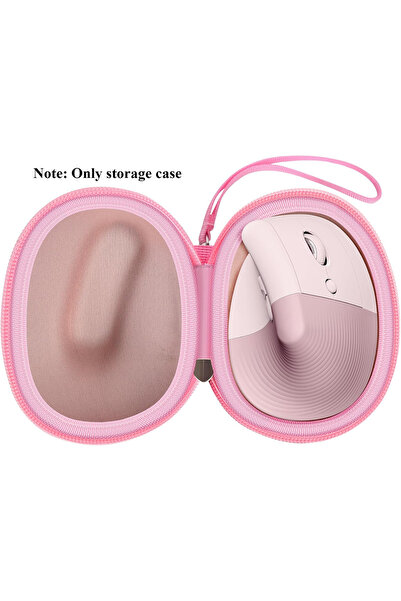 Choice Pink (Case only) Case for Logitech Lift Vertical Ergonomic Mouse, Trav...