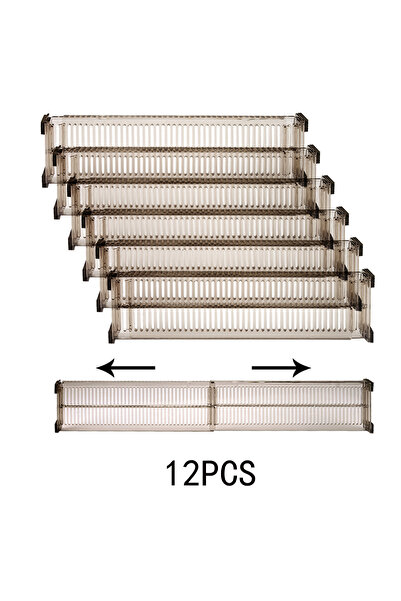 Choice 12Pcs 10Pcs, Plastic Drawer Divider 5Sets, Home Drawer Storage Divider...