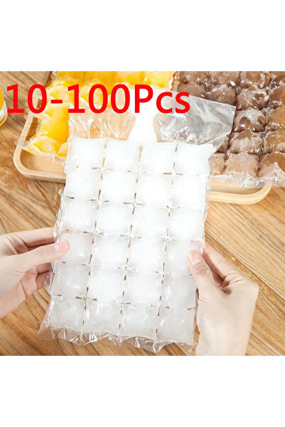 Choice1 20PCS 10-100Pcs Ice Mold Bags Disposable Ice-Making Bags Freezing Mak...