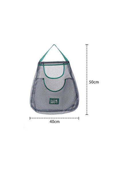 Choice king-size double bag Reusable Storage Bags Kitchen Hanging Mesh Bag Ho...