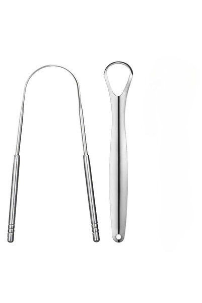 choice2 2pcs(pp bag) 1/2/3/4pcs Tongue Scrapers for Adults Tough Metal Tongue...