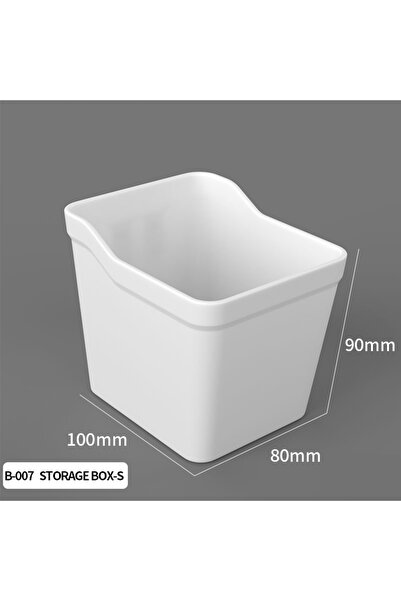 Choice15 White Storage Box-S Nordic-Style Display Shelf Background Wall Stora...